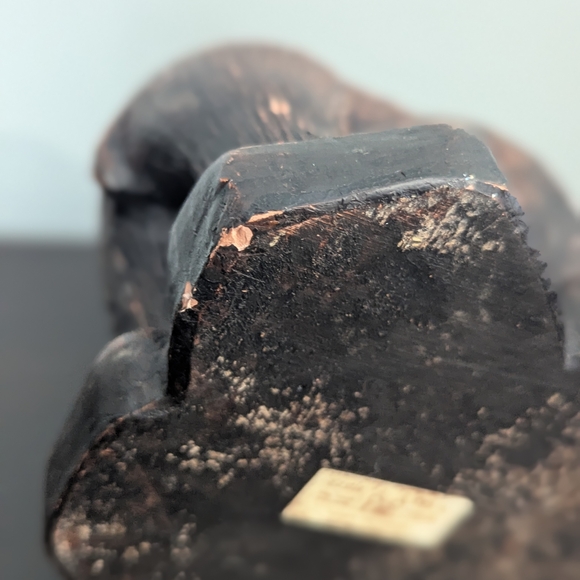 Hand Crafted Bear Family Sculpture - Picture 12 of 15